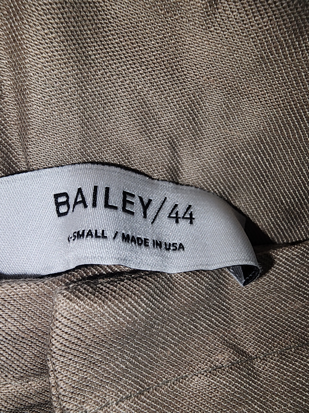 Bailey 44 Wide-Leg Pleated Trousers in Beige Nwot Never Worn - Picture 7 of 7